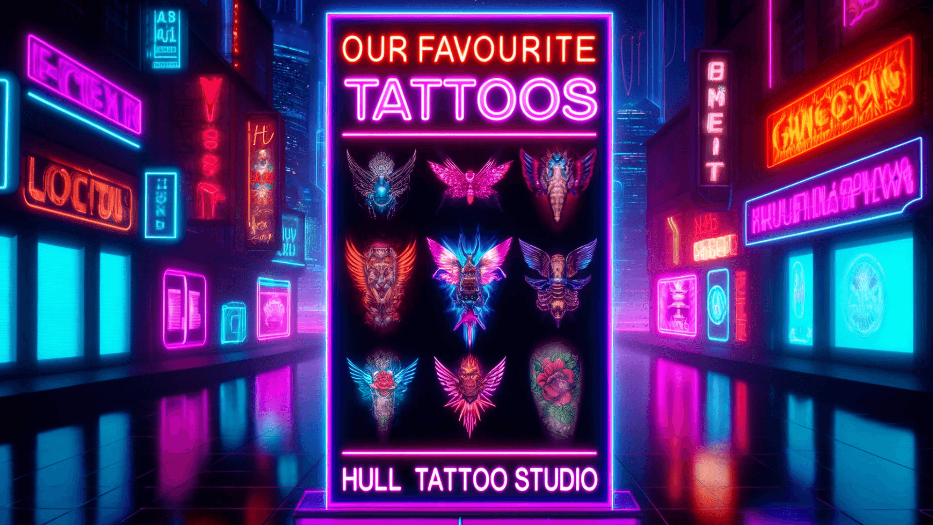 Top 5 Favourite Tattoos from Hull Tattoo Studio in 2025