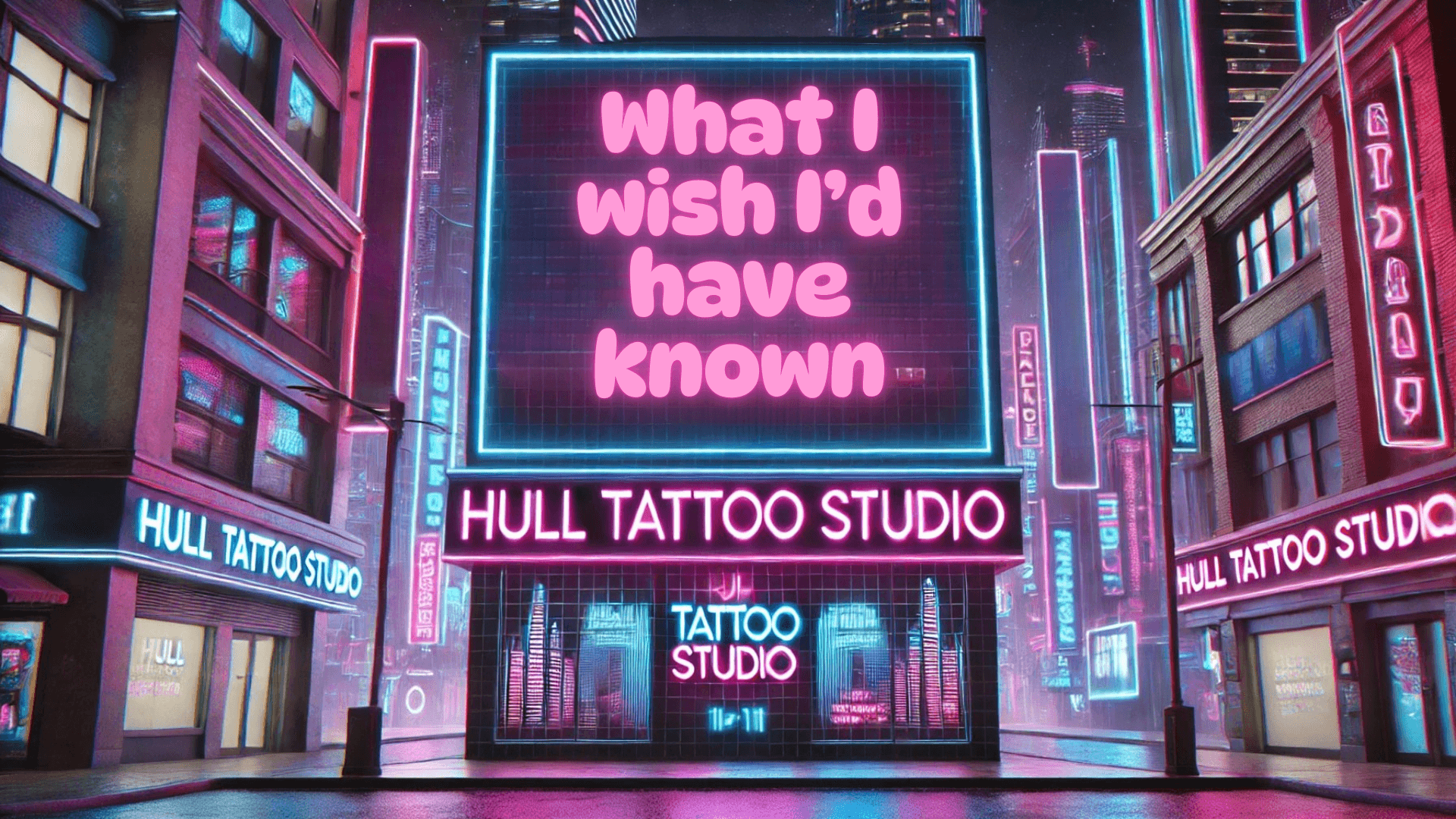 What I Wish I Knew