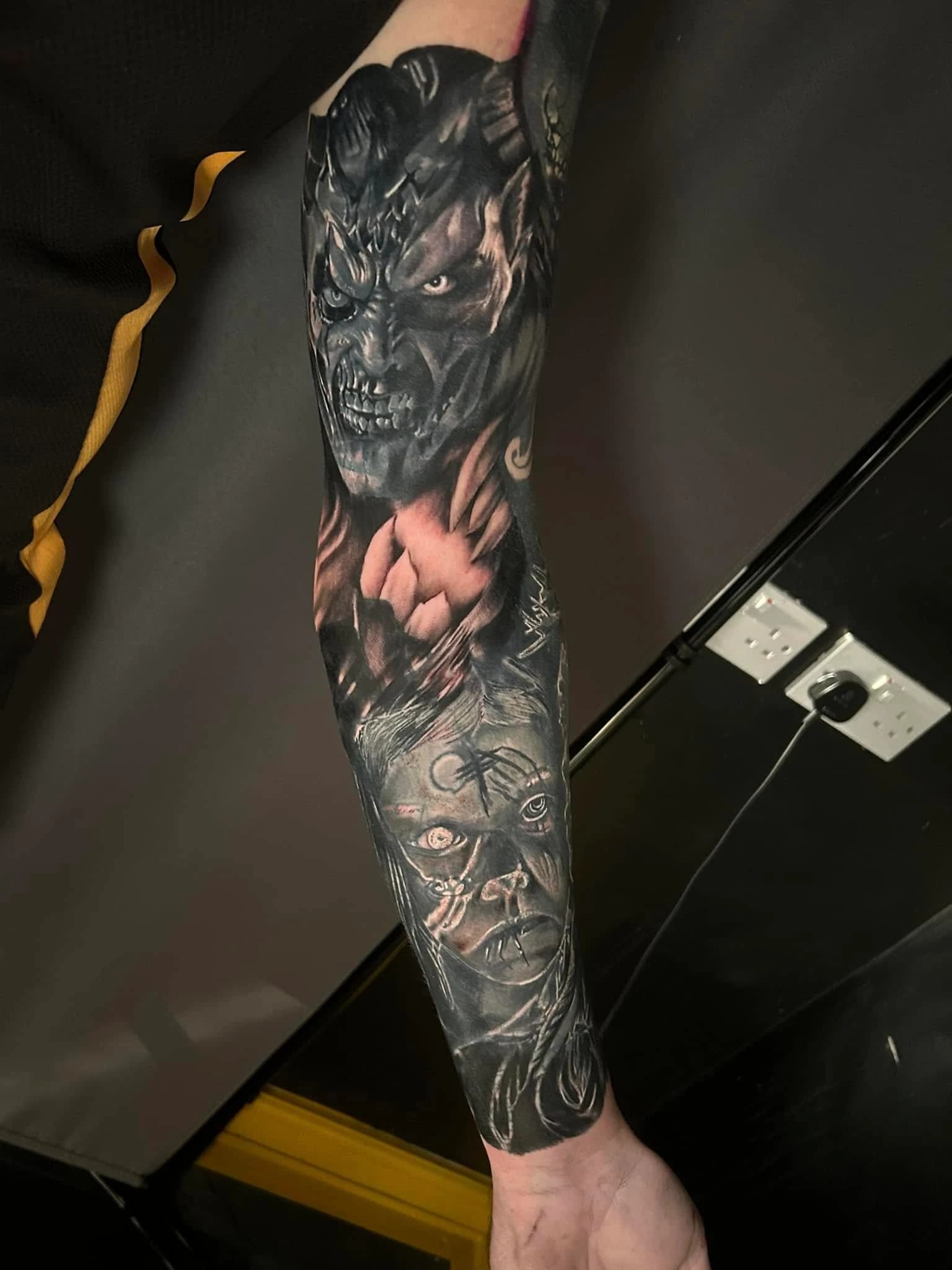 cover Up tattoo 5 by Mike in Hull