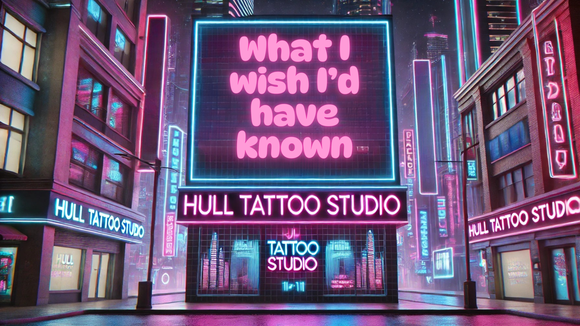 What I Wish I Knew